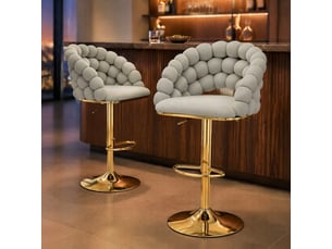 Bar coloris gris MEULVA  - 45 cm