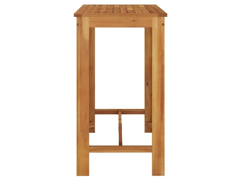  Table basse | table de bar jardin 120x60x105 cm bois d'acacia solide  - Conforama D