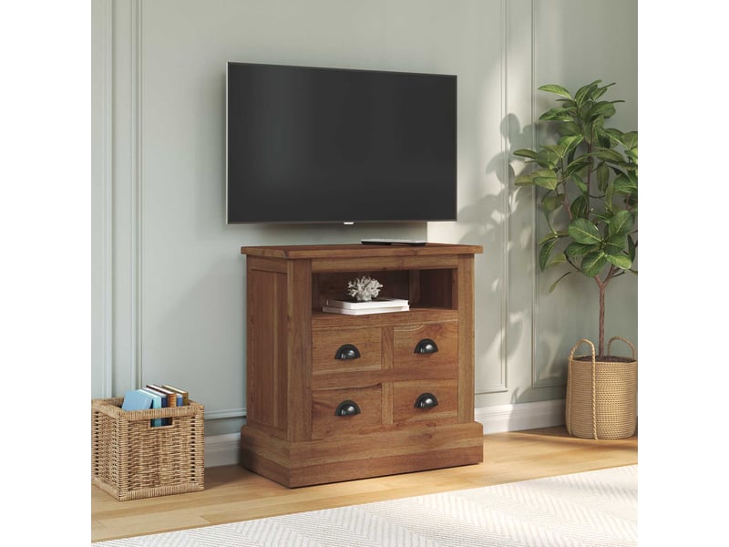  Armoire de rangement avec tiroir naturel 60x30x60 cm  - Conforama D
