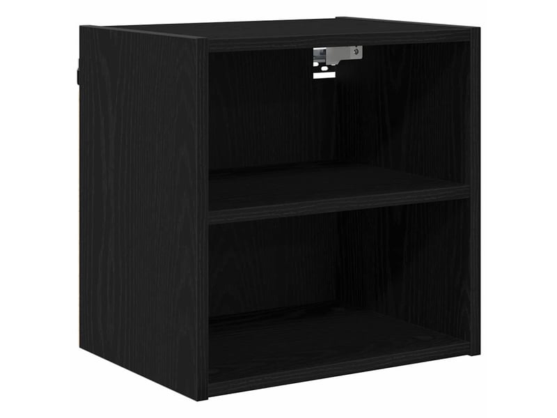  Meuble de rangement cuisine, armoire suspendue chêne noir 40x29,5x40cm  - Conforama A