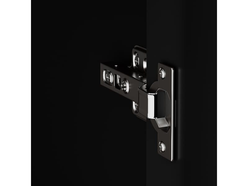 Meuble à chaussures noir 95x24x107 cm, placard avec portes rabattantes et tiroirs, étagères ajustables, structure en panneaux de particules - Conforama R