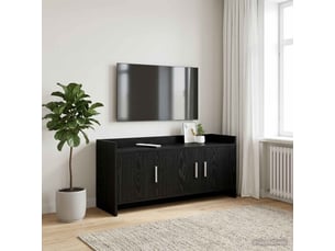Meuble tv coloris noir 102 cm <strong></strong>  <strong></strong>