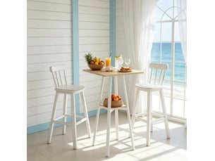 Table de bar carrée pour 2 personnes avec étagère basse pieds réglables pour cuisine en métal et bois 55 × 55 × 95 cm