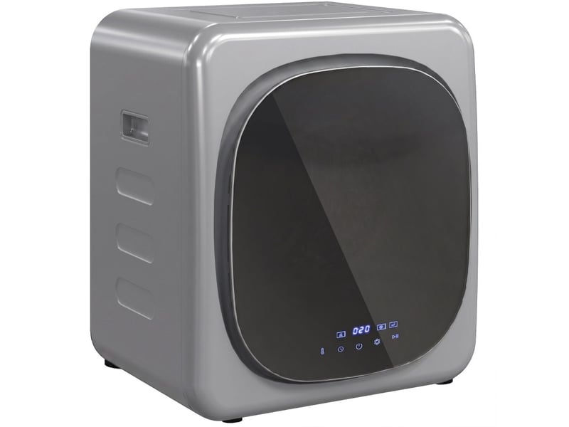  Sèche-linge à évacuation 48x40x56 cm 4 kg 800 w métal argent  - Conforama A