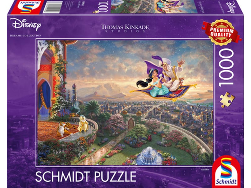  Puzzle 1000 pcs aladdin - disney 59950 - Conforama A