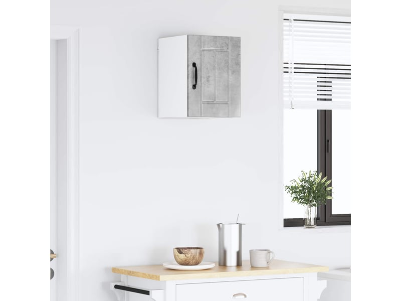  Armoire de cuisine gris béton 30x31x40cm bois d'ingénierie shl6747  - Conforama D