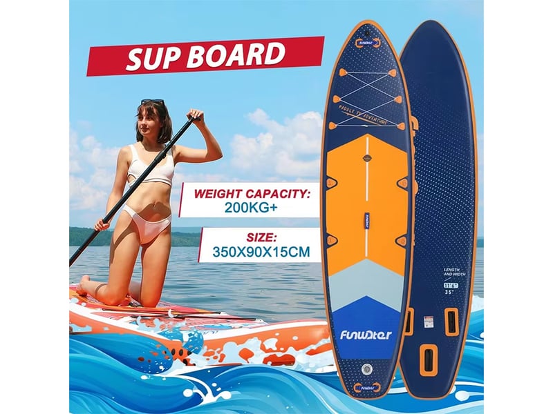 Planche de SUP Funwater SUPFW43B - 350x89x15cm 180kg - Conforama C