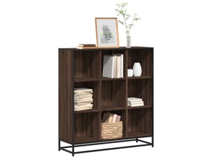 Bibliotheque coloris marron <strong></strong> <strong></strong> - 97.5 cm x 107.5 cm