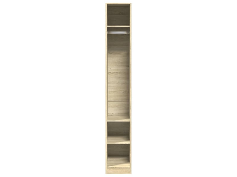  Garde-robe, armoire de rangement chêne sonoma 30x50x200 cm bois d'ingénierie shl2251  - Conforama D