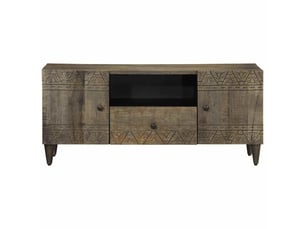 Meuble tv coloris gris 105 cm <strong></strong> <strong></strong>