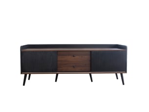 Meuble tv coloris bicolore 160 cm OKWISH  