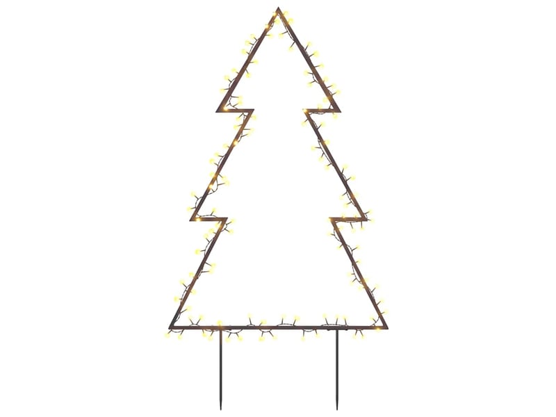  Décoration lumineuse arbre de noël avec piquets 115 led 90 cm  - Conforama A