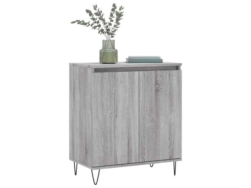  Buffet - bahut - meuble de rangement sonoma gris 60x35x70 cm bois d'ingénierie  - Conforama C