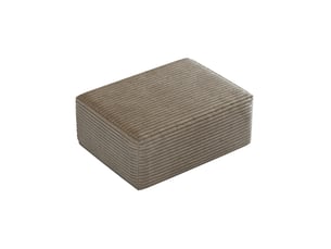 Pouf / repose pied BEAOK  marron