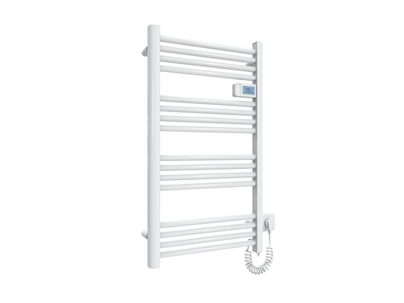  Emke sèche-serviette électrique aluminium commande tactile température réglable - 960 x 540 mm blanc 500w  - Conforama A