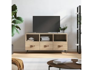 Meuble tv coloris marron 102 cm <strong></strong>  <strong></strong>