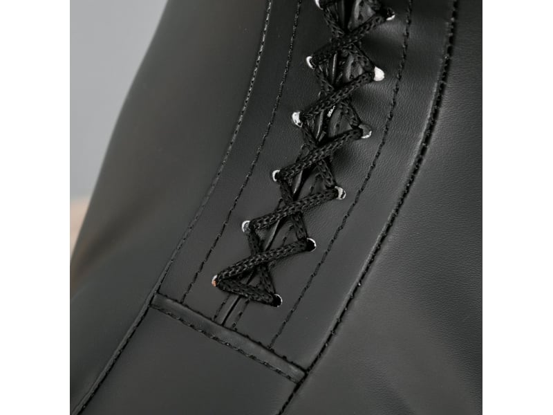  Sac de frappe sur pied 63x63x180 cm humanoïde métal noir  - Conforama C