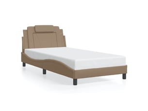 Lit simple 100x200 cm    coloris marron