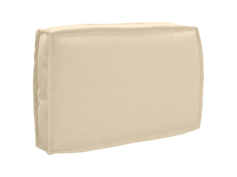  Coussin pour chaisecanapé beige 60 x 40 x 12 cm tissu oxford cf51348  - Conforama B