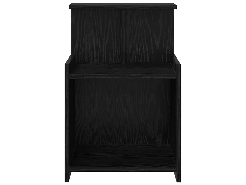  Table de chevet - cabinet de chevet - table de nuit chêne noir 40 x 35 x 60 cm bois d'ingénierie  - Conforama D