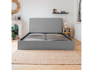 Sommier coffre 140x190 cm MORPHEA épaisseur 35 cm vendu avec sommier,sans matelas