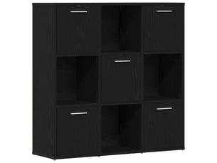 Bibliotheque coloris  noir  <strong></strong> <strong></strong> - 90 cm x 90 cm