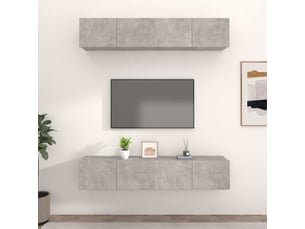 Meuble tv coloris gris  <strong></strong>  <strong></strong>