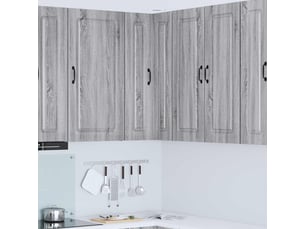 Panneau de lave-vaisselle kalmar gris sonoma 57x57x100cm