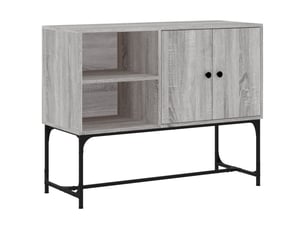 Buffet - bahut - meuble de rangement sonoma gris 100x40x79,5 cm bois d'ingénierie