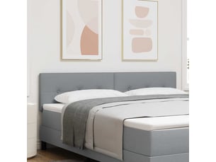 Tete de lit A poser largeur 180 cm <strong></strong> <strong></strong> argenté