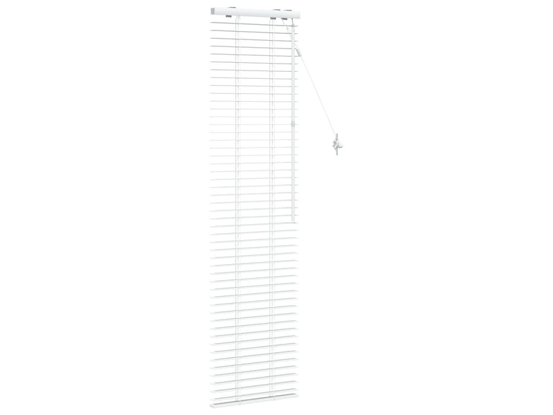  Store vénitien, store de fenêtre blanc 45 x 160 cm 35 mm bois de paulownia massif cf47805  - Conforama C