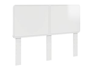Tete de lit A poser largeur 143 cm miroir