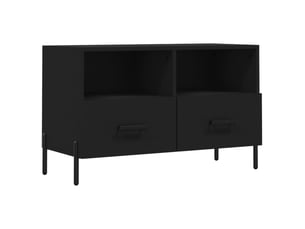 Meuble tv coloris noir 80 cm <strong></strong>  <strong></strong>