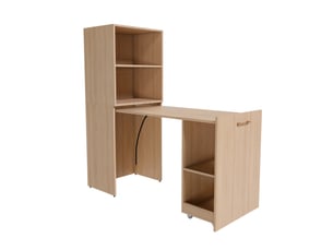 Bureau TCQPZ  126 cm coloris bois clair
