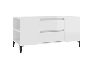 Meuble tv coloris blanc 102 cm <strong></strong>  <strong></strong>