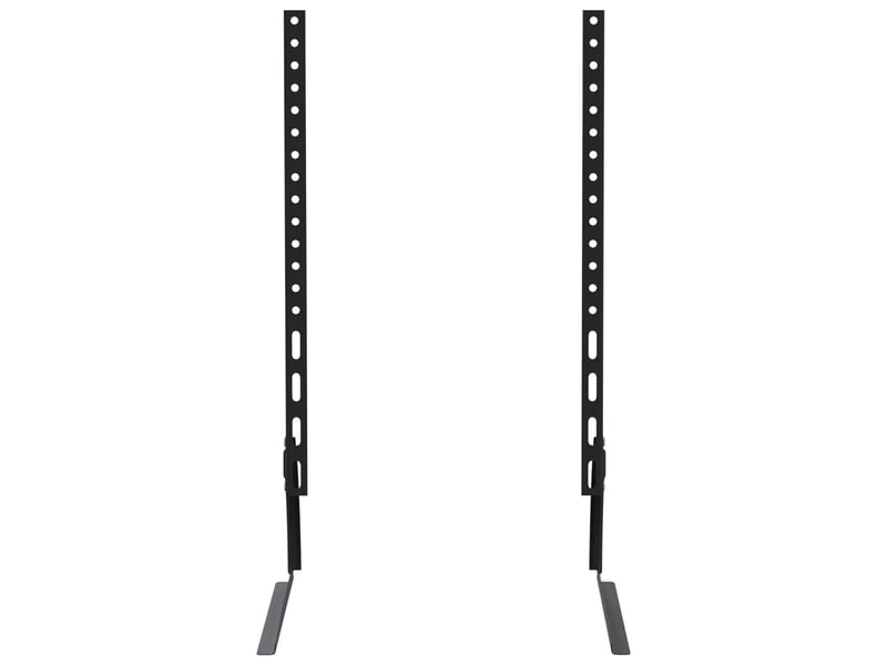  Support tv 2 pcs pour écran 37-75 pouces max vesa 600x400 mm  - Conforama C