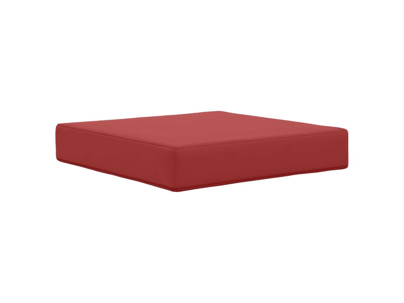 Coussin de canapé d'extérieur, coussin de chaise polyester bordeaux 50,5 x 50,5 cm cf54044  - Conforama D