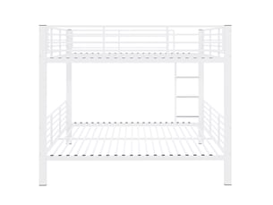 Lit superposé 140x200 cm <strong>MODENVIE</strong> <strong></strong> coloris blanc