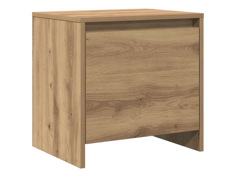  Table de chevet - cabinet de chevet - table de nuit chêne artisan 45 x 34 x 44,5 cm  - Conforama D