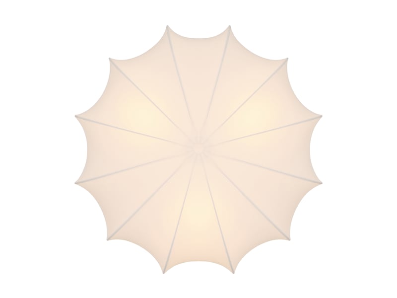  Plafonnier aeron 60 textile blanc , h. 24 - ip20 - e27 nordlux intérieur 2512696001 - Conforama C