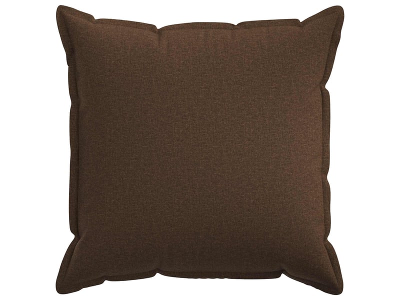  Lot de 6 housses de coussin houten marron 80 x 80 cm cf49995  - Conforama A