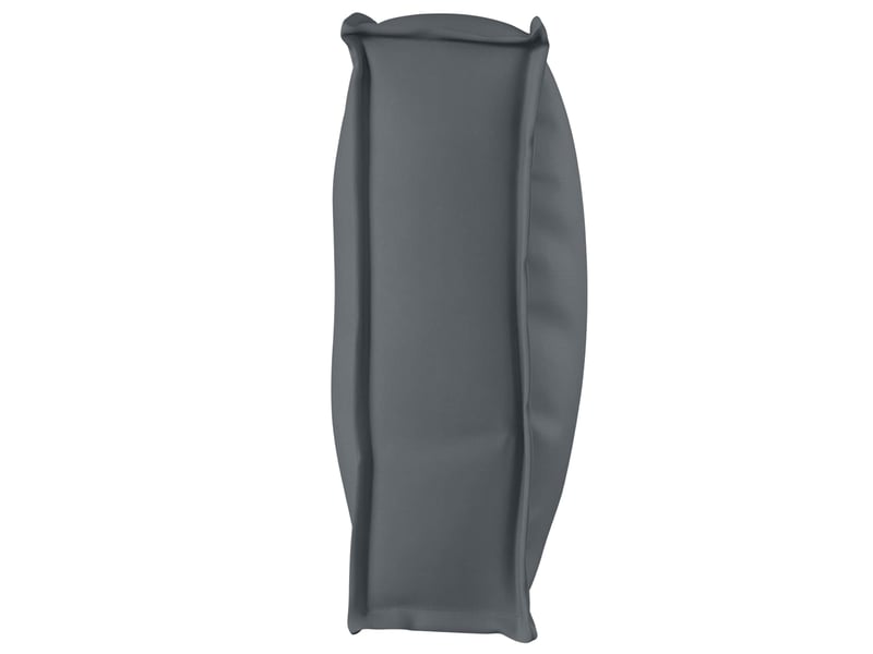  Coussin d'assise, coussin pour chaisecanapé tissu oxford anthracite 120 x 40 x 12 cm cf56638  - Conforama D