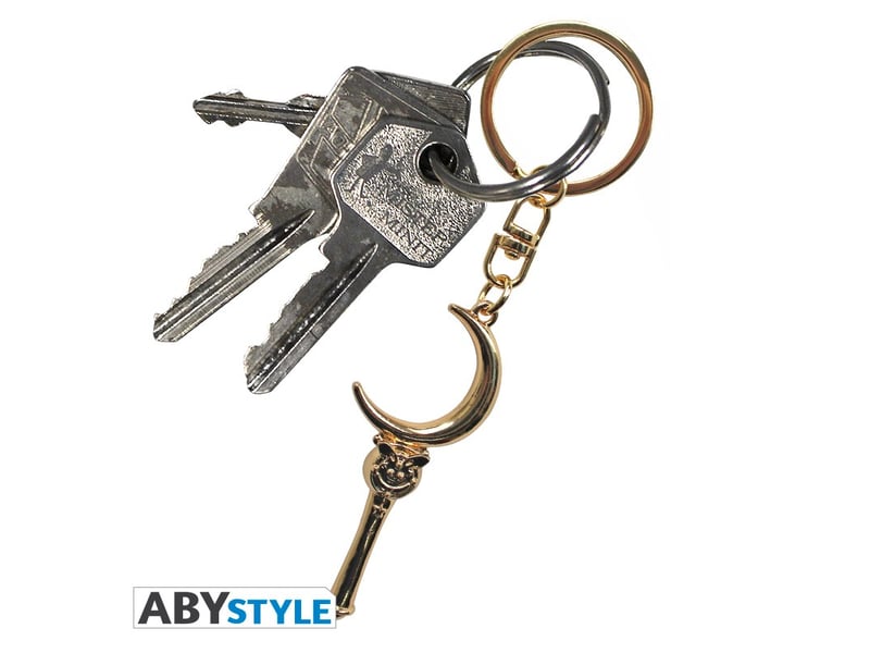  Porte clés sailor moon en metal ABYKEY204 - Conforama B