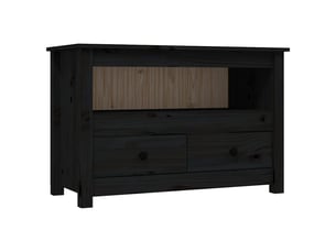 Meuble tv coloris noir 79 cm <strong></strong>  <strong></strong>