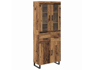 Armoire     <strong></strong> <strong></strong> coloris taupe largeur 69.5 cm