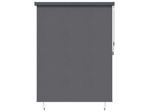 Store enrouleur, store à rouleau anthracite 200 x 250 cm tissu et aluminium cf44946