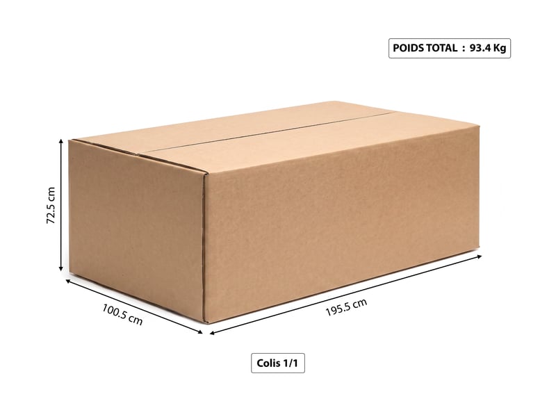 Canape droit convertible orange 3 pl NOAH - Conforama Q