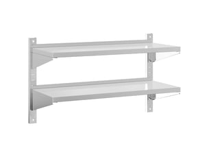 Etagère 100 cm coloris argenté  