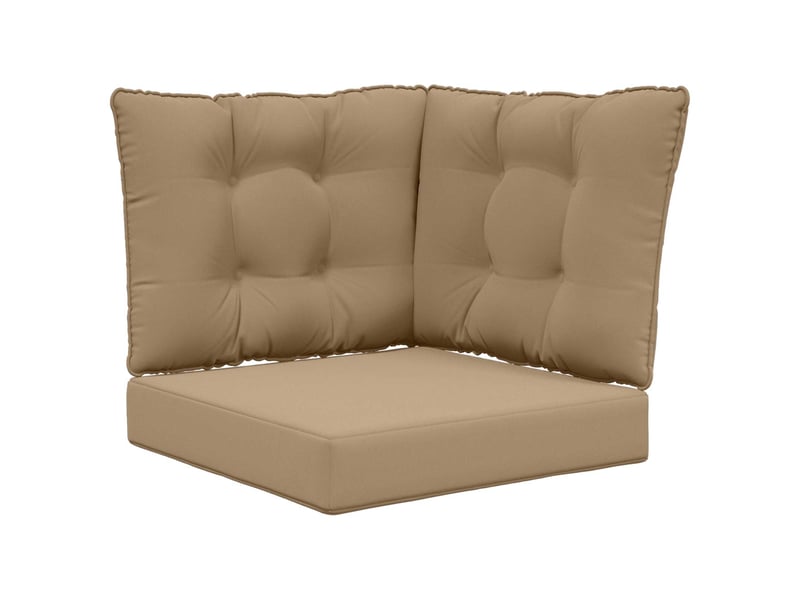  Coussin de canapé d'extérieur, coussin de chaise polyester taupe 50,5 x 50,5 cm cf54160  - Conforama A