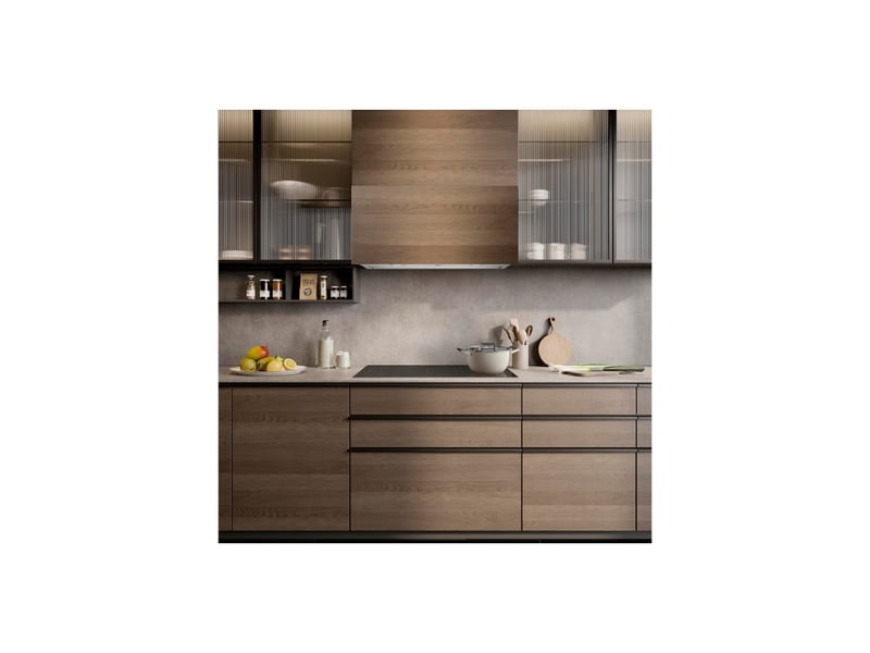  Hotte intégrée 70 cm inox 3 vitesses 610 m3h led 7960913 - Conforama B
